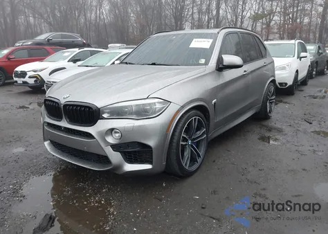 2016 BMW X5 M z USA, uszkodzony, nr VIN 5YMKT6C58G0R79357